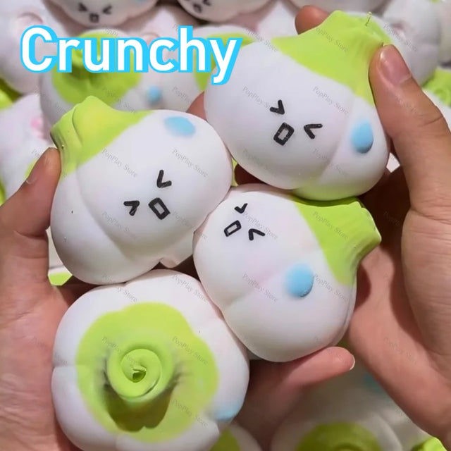 Handmade Garlic Squishy Stress Ball