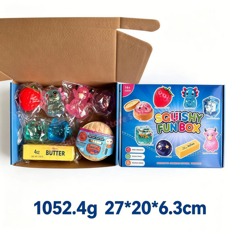 Maltose Filled Squishy Toy Set