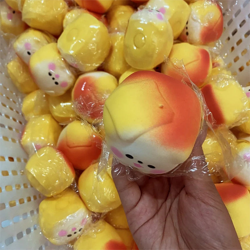 Cheese Puppy Squeeze Toy