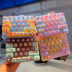 Candy Color Fidget Keyboard Keychain