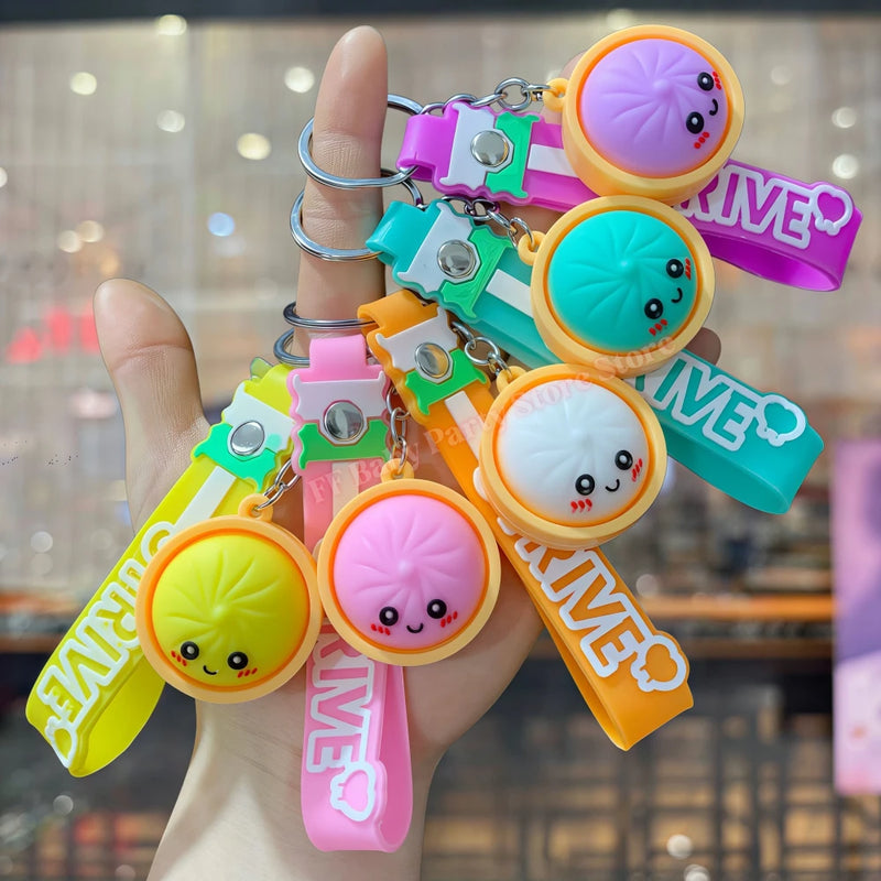 Cute Dumpling Backpack Charm
