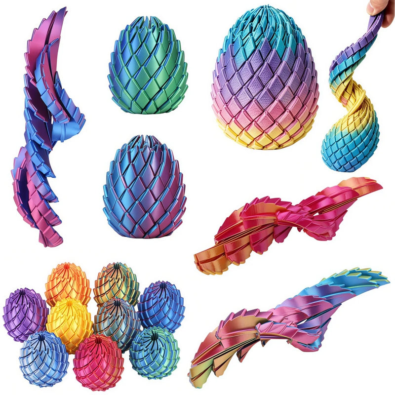 3D Printed Dragon Egg Fidget Toy