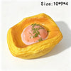 Egg Toast Squeeze Toy