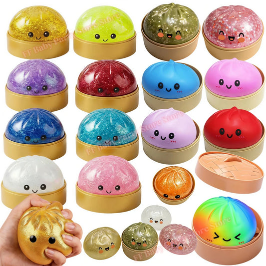 Simulation Dumpling Squeeze Toy
