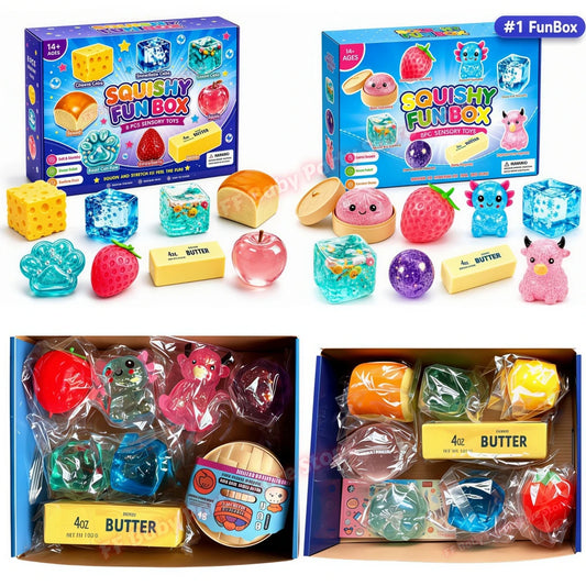 Maltose Filled Squishy Toy Set