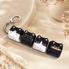 Cute Cat Keyboard Fidget Keychain