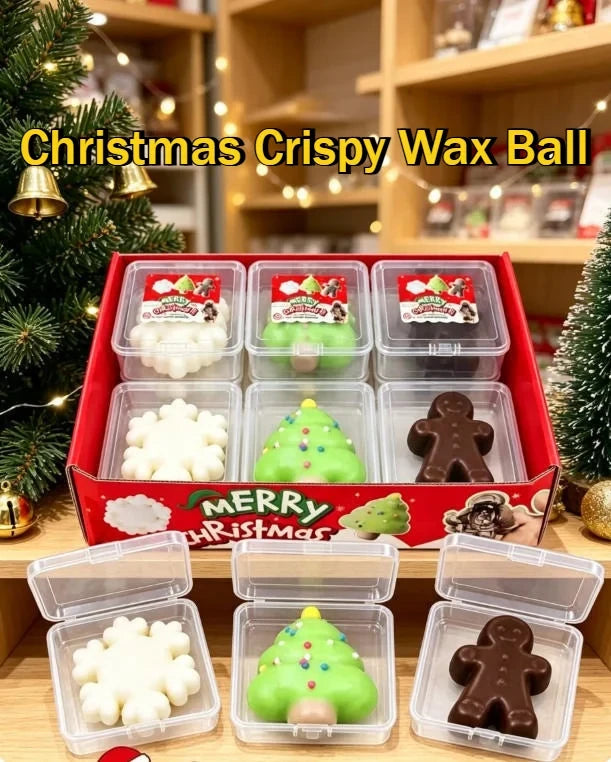Christmas Tree Crispy Wax Ball Squishy