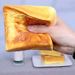 Egg Toast Squeeze Toy