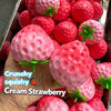 Gradient Strawberry Squishy Fidget Toy