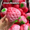 Gradient Strawberry Squishy Fidget Toy