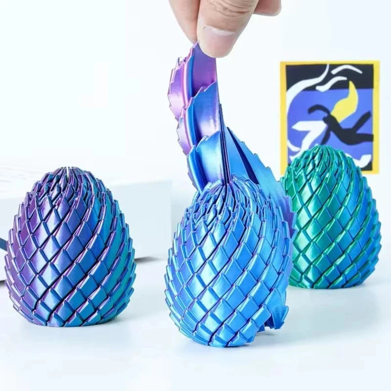 3D Printed Dragon Egg Fidget Toy