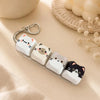 Cute Cat Keyboard Fidget Keychain