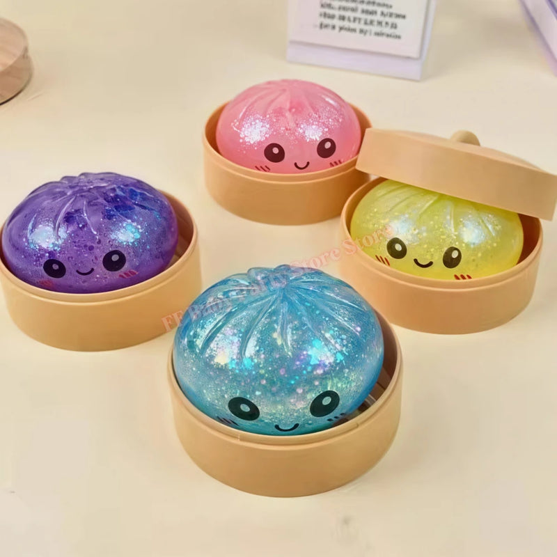 Simulation Dumpling Squeeze Toy