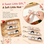 Cute Cat Keyboard Fidget Keychain