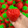 Gradient Strawberry Squishy Fidget Toy