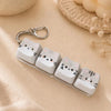 Cute Cat Keyboard Fidget Keychain